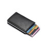 Smart Wallet Business Card Holder Hasp Rfid Wallet Aluminum Metal Credit Business Mini Card Wallet Dropshipping man women