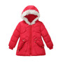 Windproof Warm Thickening Fur Collar Baby Girl Winter Jacket