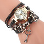 #5002Watches Women Popular Quartz Watch Luxury Bracelet Flower Gemstone Wristwatch reloj mujer New Freeshipping Hot Sales