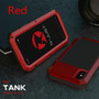 Heavy Duty Protection Doom armor Metal Aluminum phone Case for iPhone Shockproof Dustproof Cover