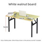 Folding Wooden Computer Desk Laptop Desk Portable for Home Office Modern Simple Writing Table PC Desk Study Table Furniture