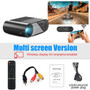 BYINTEK K9 Mini 1280x720P Portable Video Beamer LED Projector Proyector for 1080P 3D 4K Cinema(Option Multi-Screen For Iphone