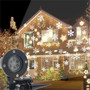 Christmas Snowflake Laser Light Snowfall Projector Moving Snow Outdoor Projector