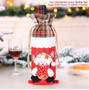 Christmas Wine Bottle Cover Merry Christmas Decor For Home 2020