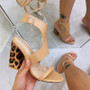 Ankle Strap Block Heels