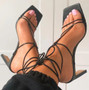 Lace-up Sandals
