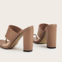 Toe Ring Block Heel Sandals