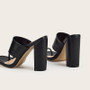 Toe Ring Block Heel Sandals