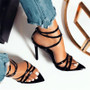 Strappy Pointed Toe Sandals