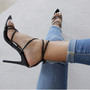 Strappy Pointed Toe Sandals