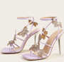 Butterfly High Heel Sandals