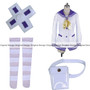 Hyperdimension Neptunia IF Mk2 Nepgear Neptune Noire Uni Black Purple White Heart Characters Cosplay Costume,Customized Accepted