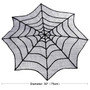 OurWarm Halloween Decor Props Black Lace Spiderweb Curtain Tablecloth Fireplace Bats Mantle Scarf Trick Or Treat Banner Cosplay