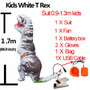 Inflatable T REX Dinosaur Costumes Blow Up Dinosaur Party Cosplay  Mascot Carnival Halloween Costume For Kids Adult Dino Costume