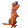 Inflatable T REX Dinosaur Costumes Blow Up Dinosaur Party Cosplay  Mascot Carnival Halloween Costume For Kids Adult Dino Costume