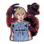 P4772 Dongmanli Halloween Horror movie Figure Enamel Pin  Brooch Badge Lapel Pin Backpack Collar Hat Women Men Jewelry Gifts