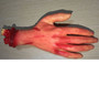 Halloween Supplies Fake Broken Finger Brain Heart Foot Bloody Hand Body Parts Scary Halloween Horror Props Party Decoration