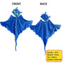 Dragon Costume Cloak with Hat Toothless Dragon Costume Cape Anime Cosplay Costumes Dinosaur Costume