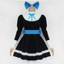 Panty & Stocking with Garterbelt Heroine Anarchy Stocking Black Dress Cosplay Costume women Lolita Maid Suits party Uniform