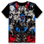 Fashion Men's T-shirt Anime Persona 5 P5 Ren Amamiya Morgana Cosplay Short Sleeve Unisex Casual Black Tee Funny Shirt Tops