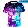 Re Zero 3d printed t-shirt anime Rem and Ram Cosplay t shirt fashion harajuku cartoon tshirt Tee brand clothes