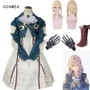 Anime Violet Evergarden Cosplay Violet Evergarden Costume Fancy Dress Adult Costumes Full Set Outfit Women Girl Halloween Party