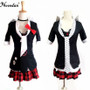 Danganronpa Cosplay Anime Junko Enoshima Emboitement Inushio Kimuchi Dangan Ronpa Trigger Happy Havoc Cosplay Costume