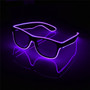 Flashing Glasses Wire LED Glasses Glowing Party