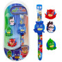 pj masks Original Watch anime figure toy cute Flip cover LED watch action figures new cartoon watch