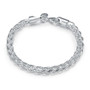 Gard 18K White Gold Plated Bracelet