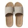 Linen Flat Non -Slip Plain Slippers