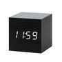 LED Wooden Alarm Clock Watch Table Voice Control Digital Wood Despertador Electronic Desktop USB/AAA Powered Clocks Table Decor