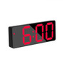 Acrylic/Mirror Alarm Clock LED Digital Clock Voice Control Snooze Time Temperature Display Night Mode Reloj Despertador Digital