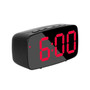 Acrylic/Mirror Alarm Clock LED Digital Clock Voice Control Snooze Time Temperature Display Night Mode Reloj Despertador Digital