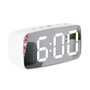 Acrylic/Mirror Alarm Clock LED Digital Clock Voice Control Snooze Time Temperature Display Night Mode Reloj Despertador Digital