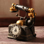 New Vintage Resin Telephone Model Miniature Craft Photography Props Retro Furniture Figurines Bar Home Decor Phone Miniature