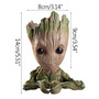 Home Decor Accessories Baby Groot Pen Holder Plants Flower (Free shipping)