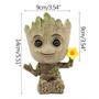 Home Decor Accessories Baby Groot Pen Holder Plants Flower (Free shipping)