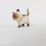 1Pcs Cute Mini PVC Animal Miniatures Japanese Bell Cat Doll Figures Toy Creative Handicraft Ornaments Home Decoration Crafts