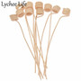 10pcs Reed Diffuser Replacement Stick Wood Rattan Reeds Through Flowers Diffusers Accessories Modern DIY Home Decor