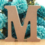 1pc 10cm Wood Color Wooden Letters Alphabet DIY Word Letter Art Crafts Standing Name Design Party Wedding Home Decor 3.94 Inches