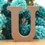 1pc 10cm Wood Color Wooden Letters Alphabet DIY Word Letter Art Crafts Standing Name Design Party Wedding Home Decor 3.94 Inches