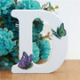 Hand Made Animals Shape Wedding Butterfly Wooden Letters Decorative Alphabet Word Letter Name Design Art Crafts DIY