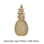 Nordic Creative Resin Pineapple Fruit Crafts Living Room Wine Cabinet Window Desktop Wedding Home Table Decoration Crafts