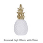 Nordic Creative Resin Pineapple Fruit Crafts Living Room Wine Cabinet Window Desktop Wedding Home Table Decoration Crafts