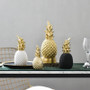 Nordic Creative Resin Pineapple Fruit Crafts Living Room Wine Cabinet Window Desktop Wedding Home Table Decoration Crafts