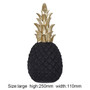 Nordic Creative Resin Pineapple Fruit Crafts Living Room Wine Cabinet Window Desktop Wedding Home Table Decoration Crafts