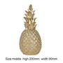 Nordic Creative Resin Pineapple Fruit Crafts Living Room Wine Cabinet Window Desktop Wedding Home Table Decoration Crafts