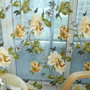 Luxury Jacquard Sheer Curtains for Living Room The Bedroom Kitchen Tulle for Windows