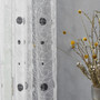 Topfinel Bird Nest Sheer Curtains Dots Embroidered Curtain for Kitchen Living Room Bedroom